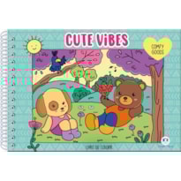 CUTE VIBES - LIVRO DE COLORIR