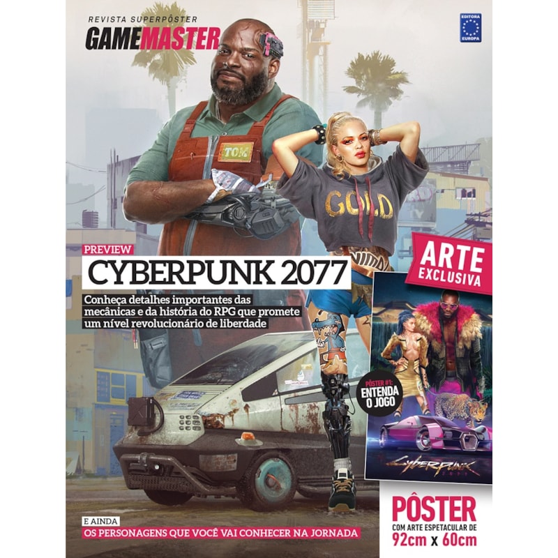 CYBERPUNK 2077 #1 - SUPERPÔSTER GAME MASTER