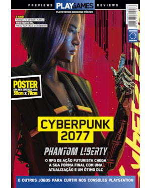 CYBERPUNK 2077 PHANTOM LIBERTY - SUPERPÔSTER PLAYGAMES