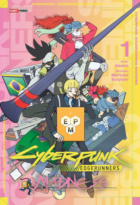 Cyberpunk: Edgerunners Madness 01 - Capa Variante - Livraria Loyola