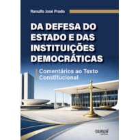 DA DEFESA DO ESTADO E DAS ISNTITUIÇÕES DEMOCRÁTICAS