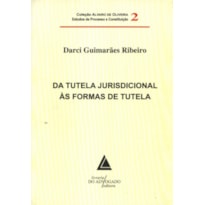 DA TUTELA JURISDICIONAL ÀS FORMAS DE TUTELA