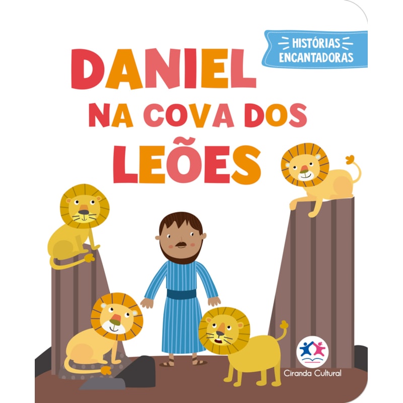 DANIEL NA COVA DOS LEÕES - LIVRO ALMOFADADO PEQUENO