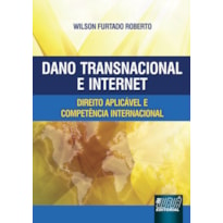 DANO TRANSNACIONAL E INTERNET - DIREITO APLICÁVEL E COMPETÊNCIA INTERNACIONAL