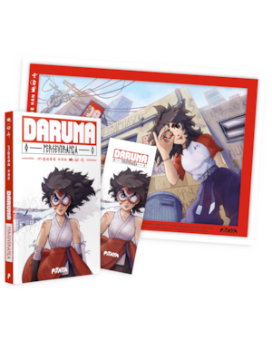 DARUMA: PERSEVERANÇA + PÔSTER + MARCADOR - PRIMEIRO VOLUME DA SÉRIE