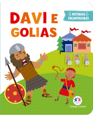 Davi e Golias - Livro almofadado pequeno