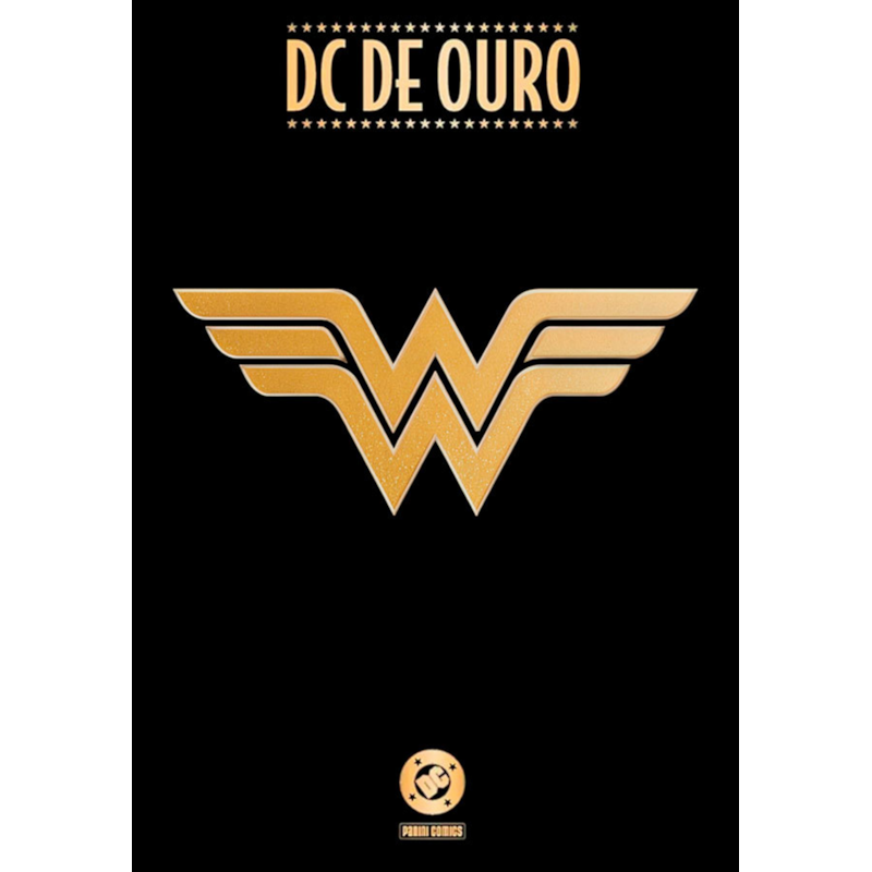 Dc de ouro: mulher-maravilha