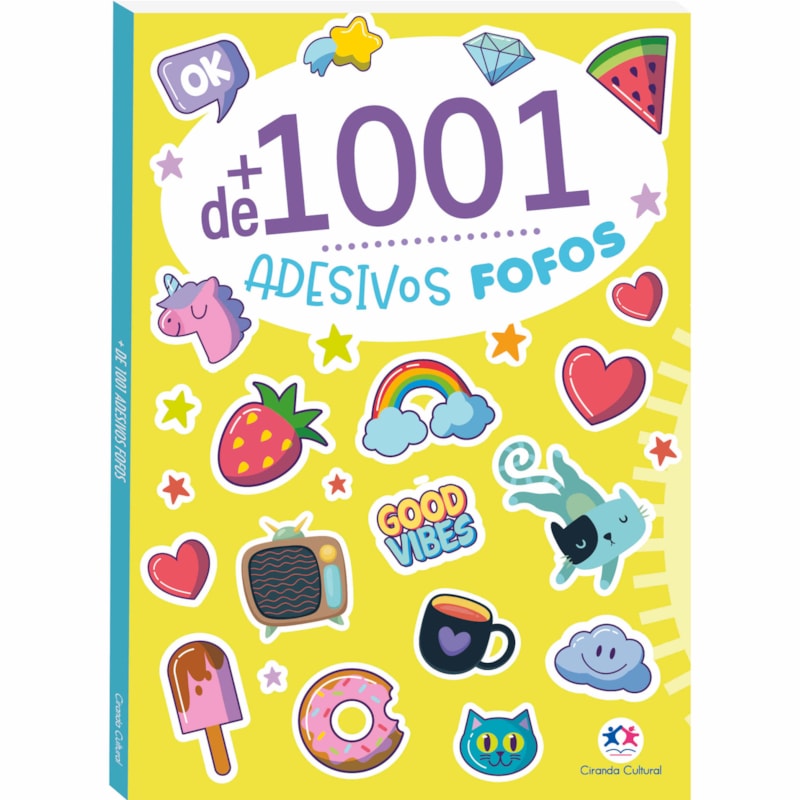 + DE 1001 ADESIVOS FOFOS VOL. 1