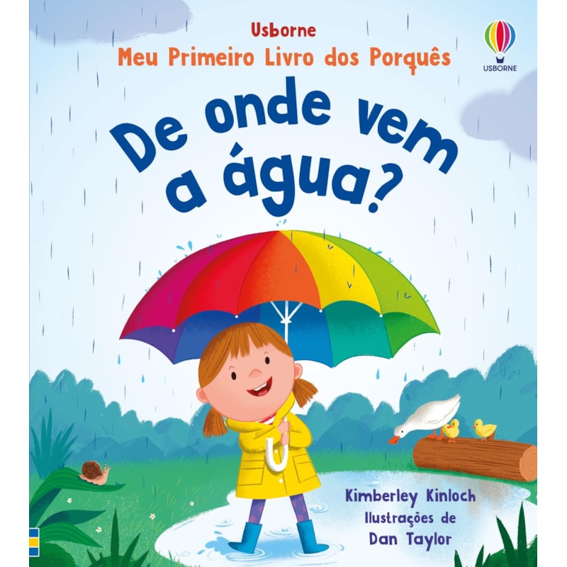 DE ONDE VEM A ÁGUA?: MEU PRIMEIRO LIVRO DOS PORQUÊS