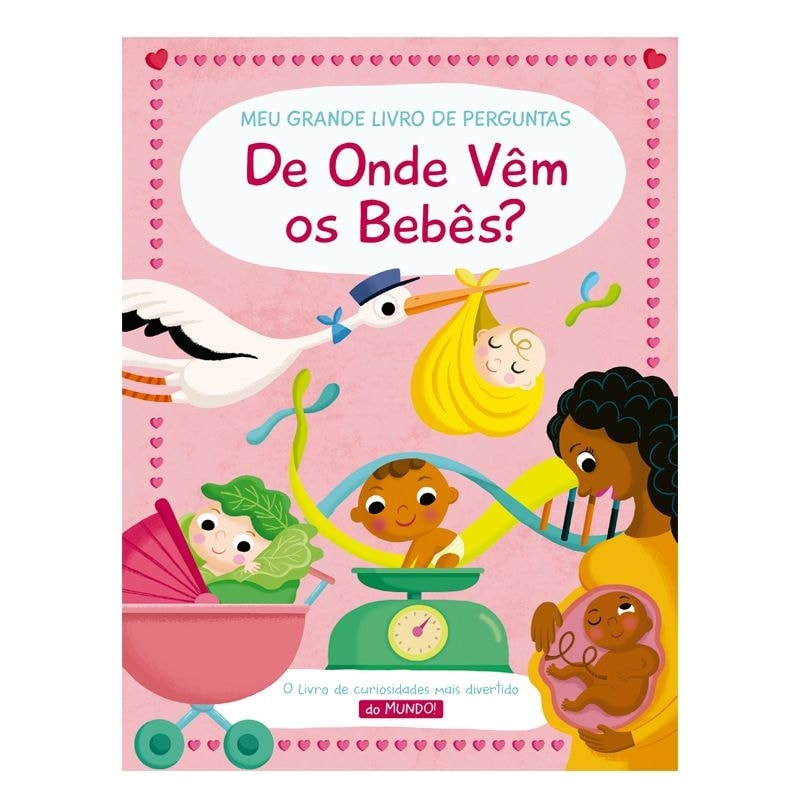 DE ONDE VÊM OS BEBÊS?: MEU GRANDE LIVRO DE PERGUNTAS