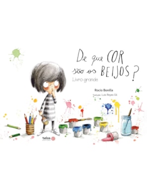 DE QUE COR SÃO OS BEIJOS? LIVRO GRANDE