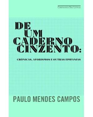 De um caderno cinzento