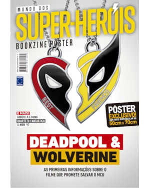 DEADPOOL & WOLVERINE - SUPERPÔSTER MUNDO DOS SUPER-HERÓIS