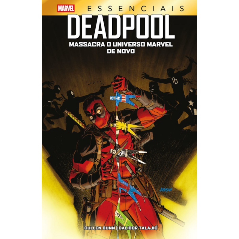 Deadpool massacra o universo marvel de novo (marvel essenciais)