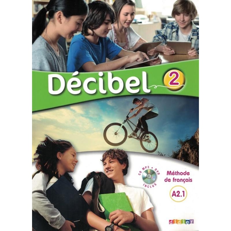DECIBEL 2 (A2.1) - LIVRE ELEVE + CD MP3 + DVD
