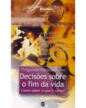 DECISOES SOBRE O FIM DA VIDA - 1