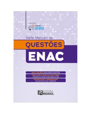 Decorando a Lei Seca - Vade Mecum de Questões - ENAC