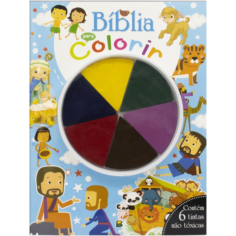DEDINHOS EM AÇÃO! BÍBLIA PARA COLORIR
