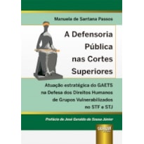 DEFENSORIA PÚBLICA NAS CORTES SUPERIORES, A