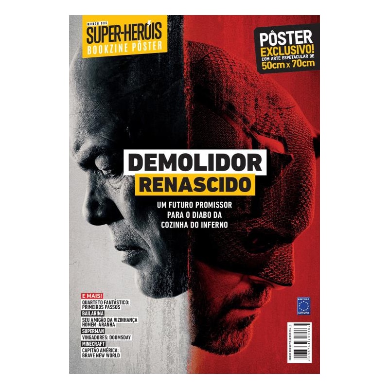 DEMOLIDOR RENASCIDO - SUPERPÔSTER MUNDO DOS SUPER-HERÓIS