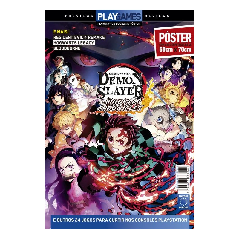 DEMON SLAYER - SUPERPÔSTER PLAYGAMES