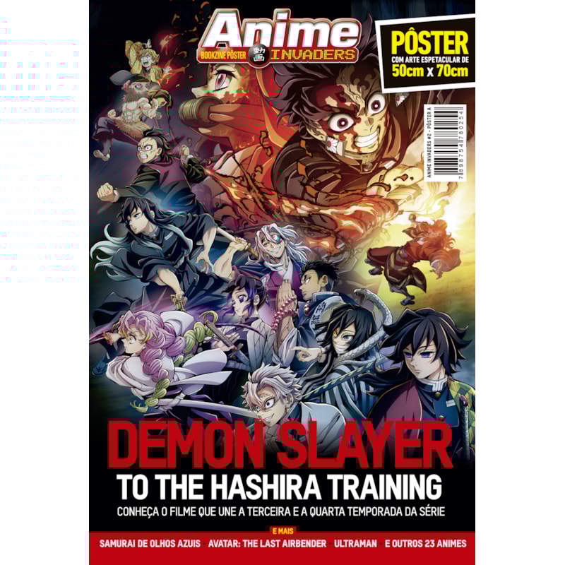 DEMON SLAYER: TO THE HASHIRA TRAINING - SUPERPÔSTER ANIME INVADERS
