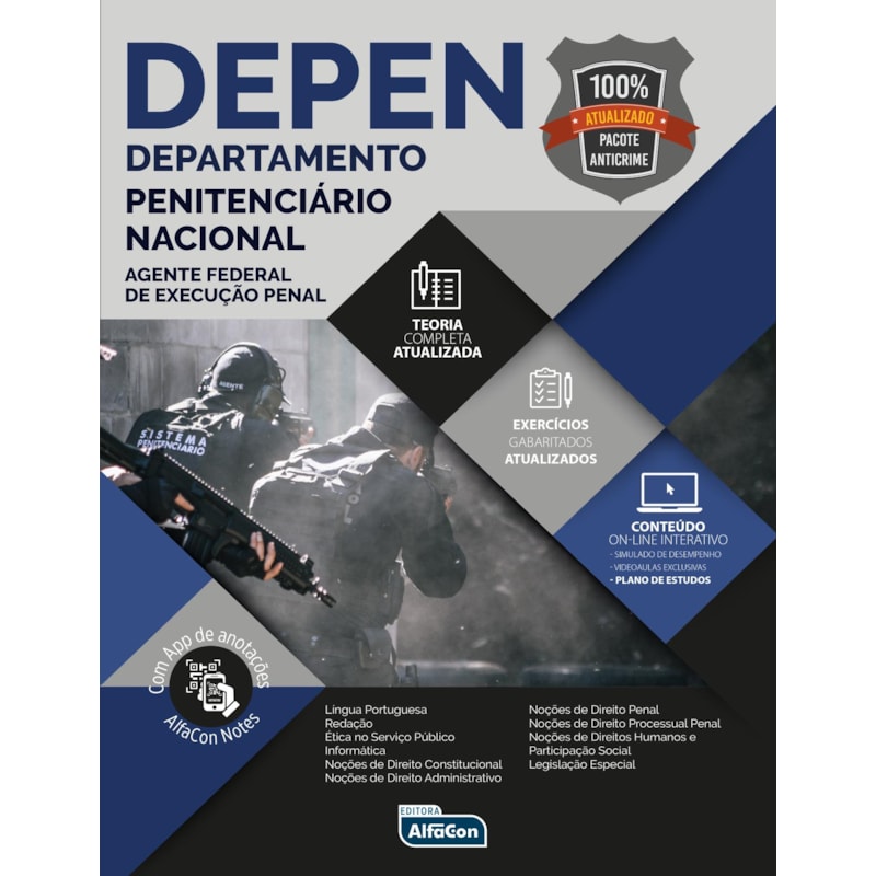 DEPEN - EDITAL 2020 - AGENTE FEDERAL DE EXECUÇÃO PENAL