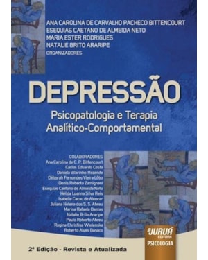 DEPRESSÃO - PSICOPATOLOGIA E TERAPIA ANALÍTICO-COMPORTAMENTAL