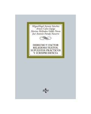 DERECHO Y FENOMENO RELIGIOSO.TEXTOS, SUPUESTOS PRACTICOS Y JURISP RUDENCIA - 1