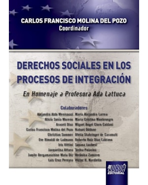 DERECHOS SOCIALES EN LOS PROCESOS DE INTEGRACIÓN - EN HOMENAJE A PROFESORA ADA LATTUCA