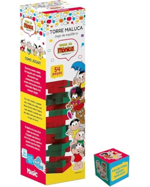 DESAFIO DE EQUILÍBRIO: A TORRE MALUCA DA TURMA DA MÔNICA!
