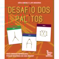 DESAFIO DOS PALITOS: VOCÊ CONSEGUE REPRODUZIR A POSIÇÃO MOSTRADA EM CADA IMAGEM?