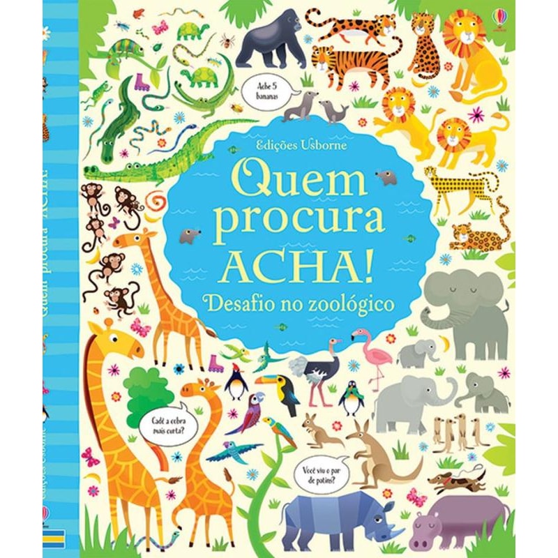 DESAFIO NO ZOOLÓGICO : QUEM PROCURA ACHA!