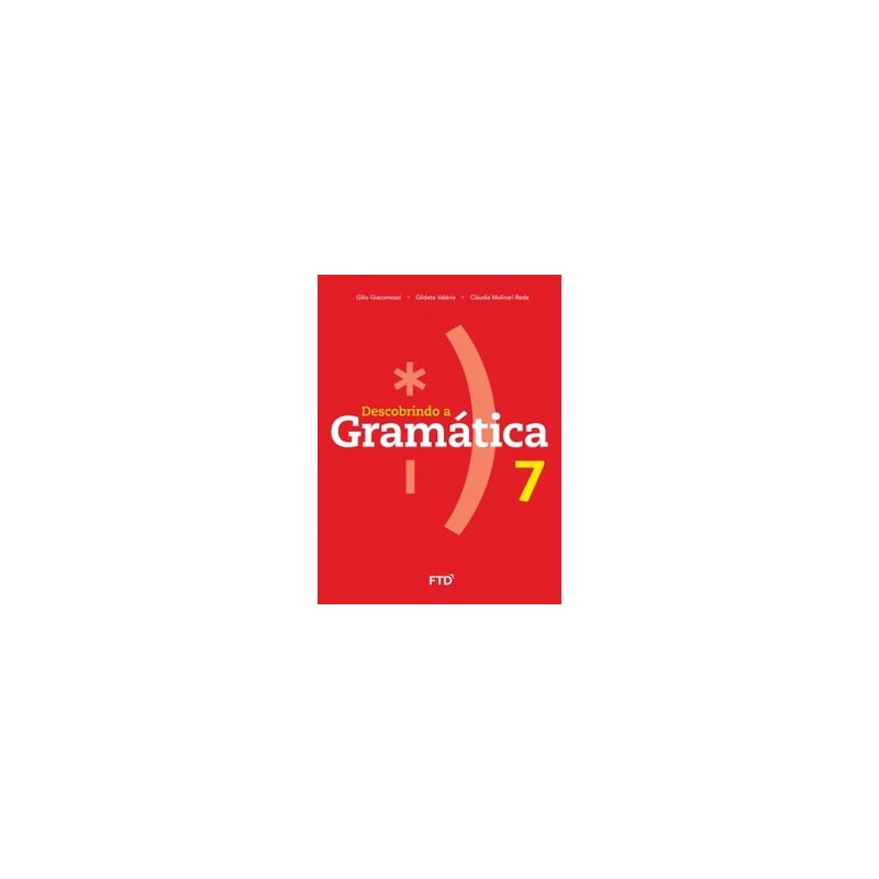 Descobrindo a Gramática 7º ano