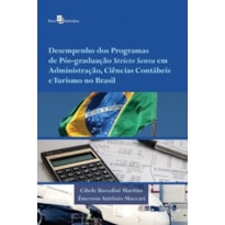 Desempenho dos programas de pós-graduação stricto sensu em administração, ciências contábeis e turismo no Brasil