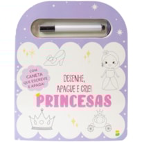 DESENHE, APAGUE E CRIE: PRINCESAS
