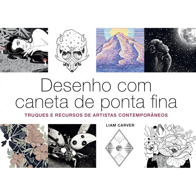 DESENHO COM CANETA DE PONTA FINA