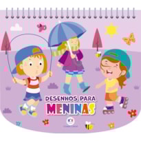DESENHOS PARA MENINAS - LIVRO COM CANETINHA