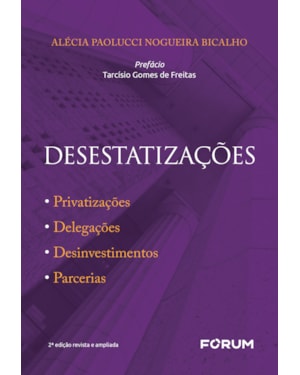Desestatizações: privatizações, delegações, desinvestimentos e parcerias