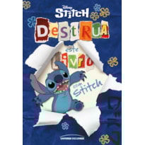 DESTRUA ESTE LIVRO COM STITCH