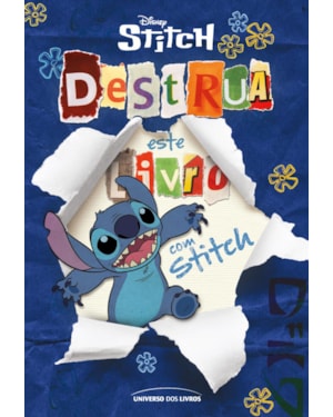 DESTRUA ESTE LIVRO COM STITCH