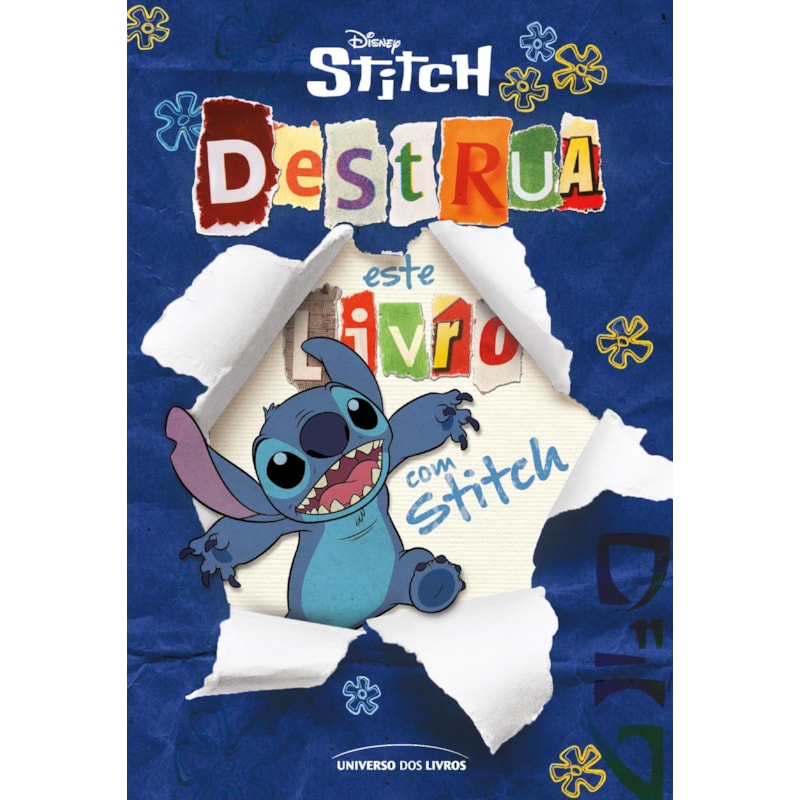 DESTRUA ESTE LIVRO COM STITCH