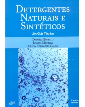 DETERGENTES NATURAIS E SINTETICOS