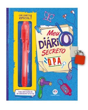 DETETIVES DO PRÉDIO AZUL - MEU LIVRO DIÁRIO SECRETO