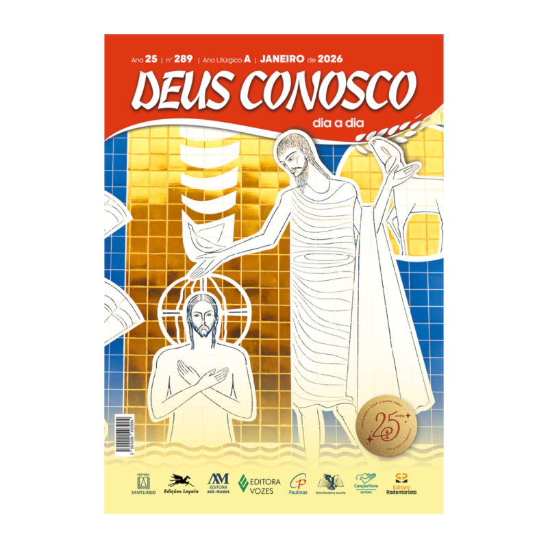 DEUS CONOSCO DIA A DIA LETRAS GRANDES - JANEIRO/26