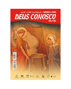 DEUS CONOSCO DIA A DIA LETRAS GRANDES - MARCO/2023