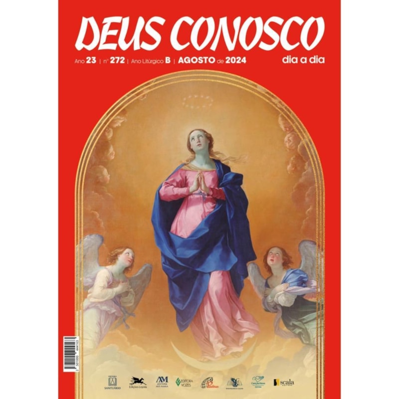 DEUS CONOSCO LETRAS GRANDES  AGOSTO 2025