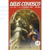 DEUS CONOSCO LETRAS GRANDES  FEVEREIRO 2025