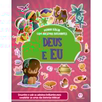 Deus e eu - Bíblia com adesivos brilhantes
