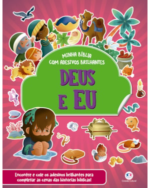 DEUS E EU - BÍBLIA COM ADESIVOS BRILHANTES